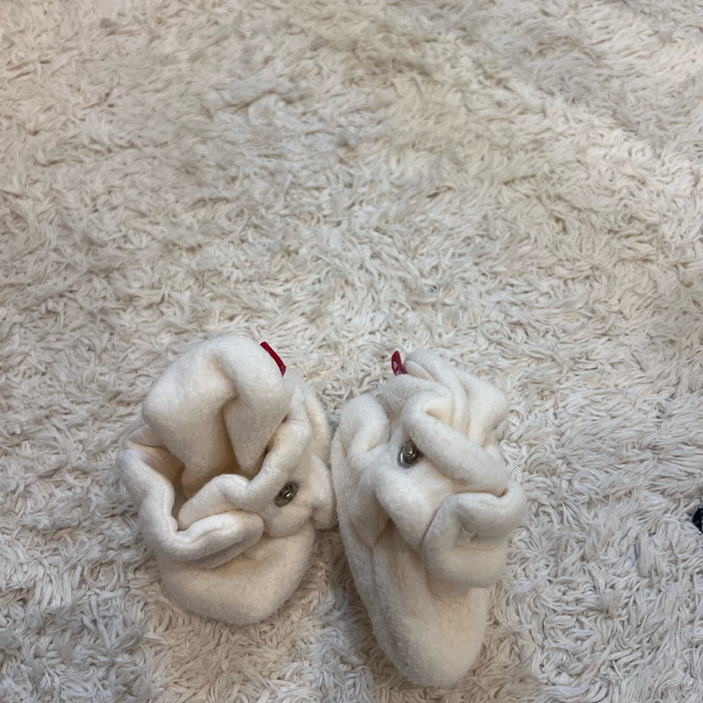 Zutano fleece baby bootie 0-3m